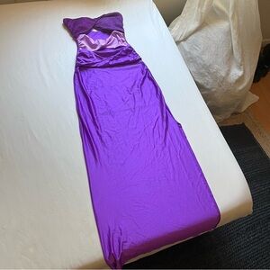 Baobab Collection Purple Strapless Dress